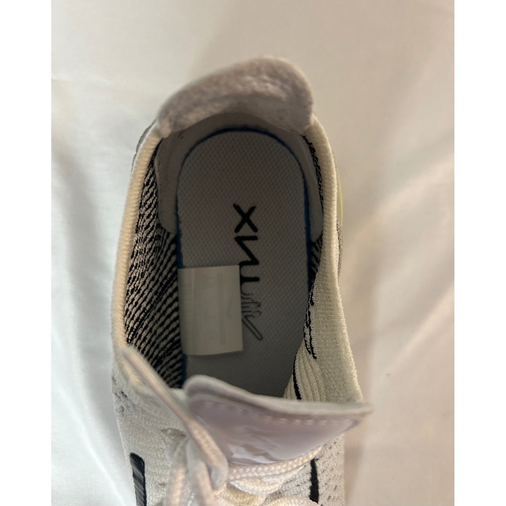 Nike Air Max 270 Flyknit White Black AH6803-100 Women's 8.5 Running Shoes - Picture 9 of 16